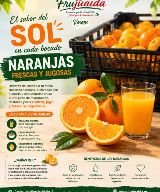 El sabor del sol ya está en Frujuaida